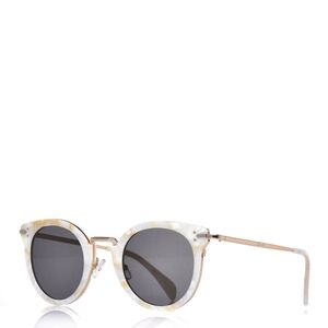 Celine Acetate Lea Sunglasses CL41373/S White